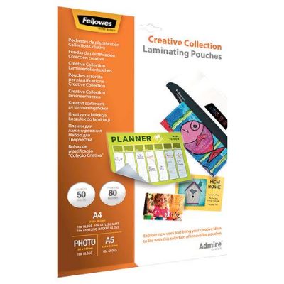 Laminēšanas Maksa Radošais Komplekts/50Gab 5602301 Fellowes