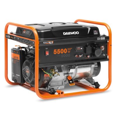 Benzīna Ģenerators 5.5Kw 230V/Gda 6500 Daewoo