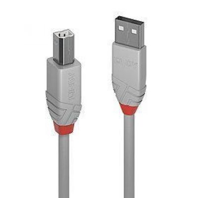 Kabelis Usb2 A-B 0,5 M/Anthra Grey 36681 Lindy
