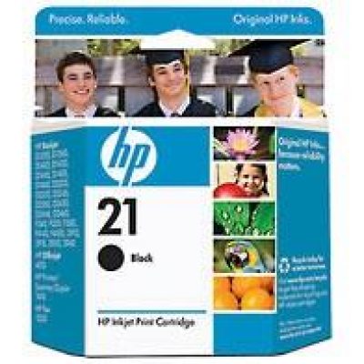 Ink Cartridge Black No.21/5Ml C9351Ae Hp