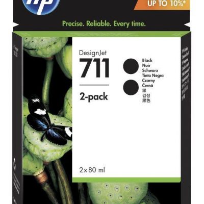 Tintes Kartridža Melna/No.711 80Ml P2V31A Hp