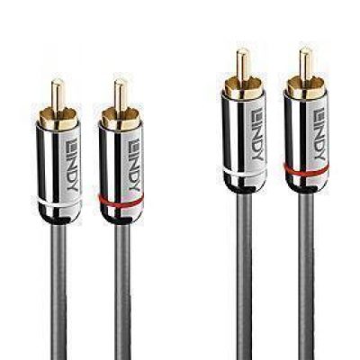 Audio Kabelis 3.5Mm 1M/Cromo 35345 Lindy