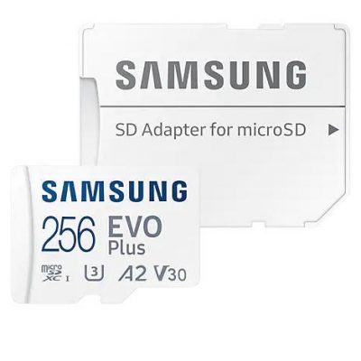 Atmiņas Micro Sdxc Evo+ 256Gb/V30 W/A Mb-Mc256Ka/Eu Samsung