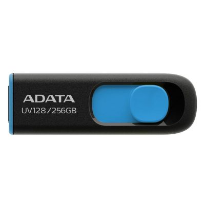 Atmiņas Drive Flash Usb3 256Gb/Blk/Blue Auv128-256G-Rbe Adata