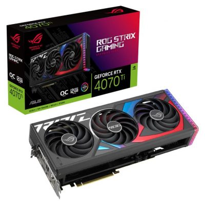 Vga Pcie16 Rtx4070Ti 12Gb/Rogstrix-Rtx4070Ti-O12G-G Asus