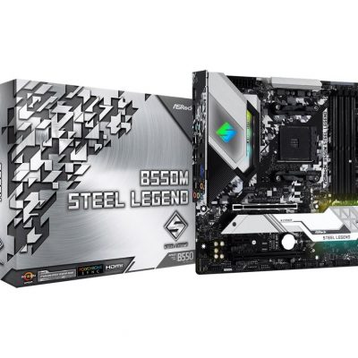 Mb Amd B550 Sam4 Matx/B550M Steel Legenda Asrock