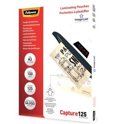Laminators Pouch Imagelast/A3 125 100Gab 5307506 Fellowes