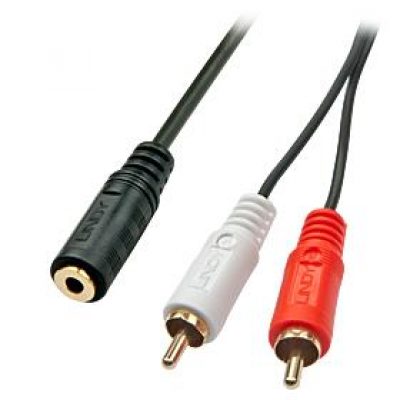 Kabeļa Adapters Audio/Video/0.25M 35677 Lindy