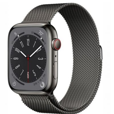 Smartwatch Series8 41Mm Cell./Steel/Milanes Mnjm3El/A Apple
