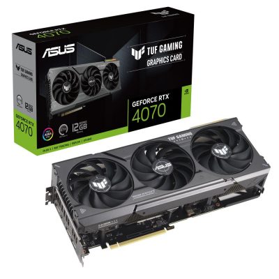 Vga Pcie16 Rtx4070 12Gb Gddr6X/Tuf-Rtx4070-12G-Gaming Asus