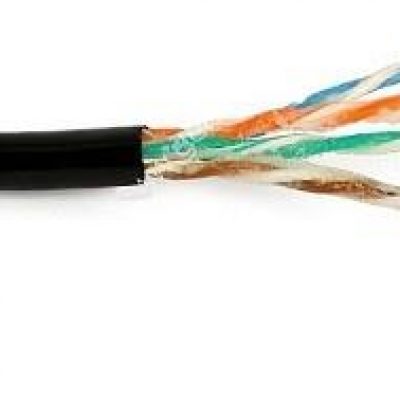Cable Cat5E Utp 305M Black/Utp Cat 5E Gel Genway