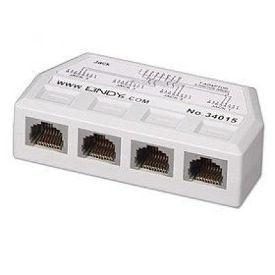 I/O Utp/Rj45 Portu Multiplier/4Port 34015 Lindy