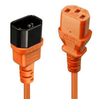 Kabeļa Jaudas Iec Paplašinājums 1 M/Oranžs 30474 Lindy