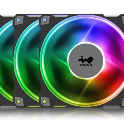 Korputa Ventilators 120 Mm 3 Pako Komplekts Argb/Black Aj12003 In-Win