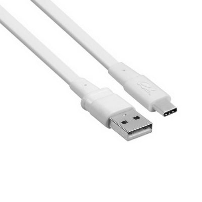 Usb-C Kabelis Uz Usb2 1,2 M/Balts Ps6002 Wt12 Rivacase