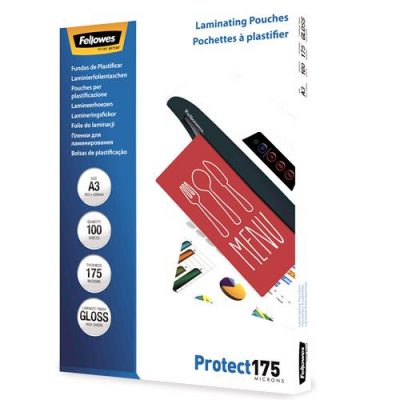 Laminators Pouch Glossy/A3 175 100Pcs 5308803 Fellowes