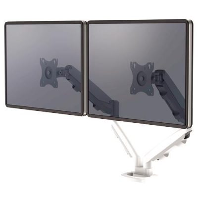 Monitor Acc Arm Dual Eppa/White 9683501 Fellowes