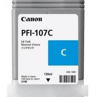 Ink Cartridge Cyan Pfi-107/6706B001 Canon
