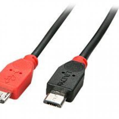 Kabelis Usb2 Micro-B Otg 0.5M/31758 Lindy
