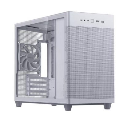 Case Minitower Matx W/O Psu/White Prime Ap201 Tg Asus
