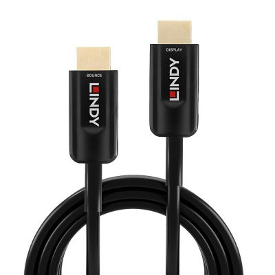 Kabelis Hdmi-Hdmi 20M/Šķiedras Optikas Hibrīds 38382 Lindy