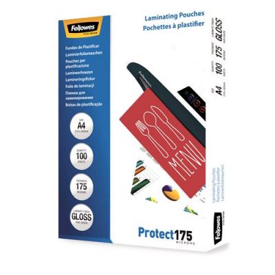 Laminator Pouch Glossy/A4 175 100Pcs 5308703 Fellowes
