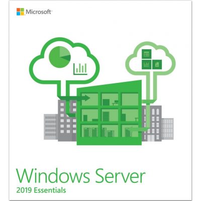 Sw Oem Win Svr 2019 Essentials/En 64B 1Pk 1-2Cpu G3S-01299 Ms