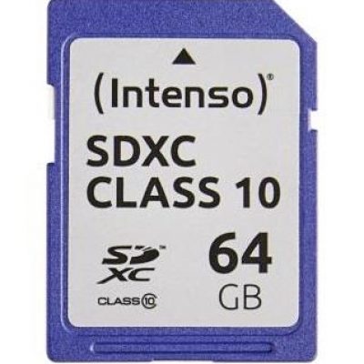 Atmiņa Sdxc 64Gb C10/3411490 Intenso