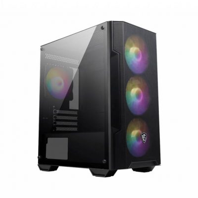 Case Microtower Matx W/O Psu/Mag Forge M100A Msi