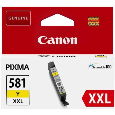 Ink Cartridge Yellow/Cli-581Xxl 1997C001 Canon