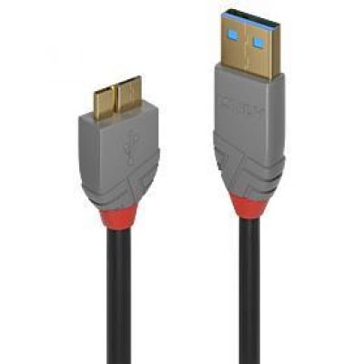 Kabelis Usb3.2 A Uz Micro-B 2M/Anthra 36767 Lindy