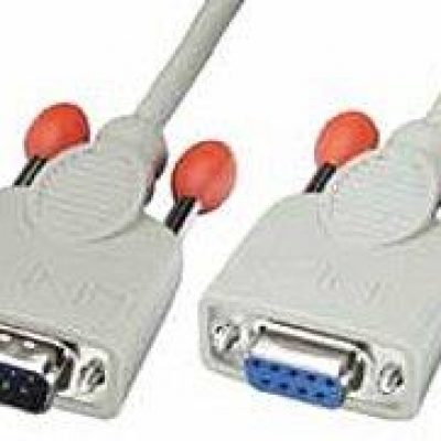 Kabelis Rs232 Paplašinājums 9Pin/0,5M 31518 Lindy