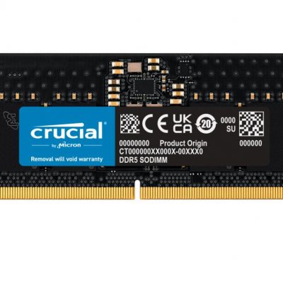 Nb Atmiņa 8Gb Ddr5-4800/So Ct8G48C40S5 Crucial