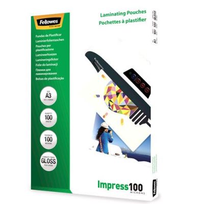 Laminators Pouch Glossy/A3 100 100Gab 5351205 Fellowes
