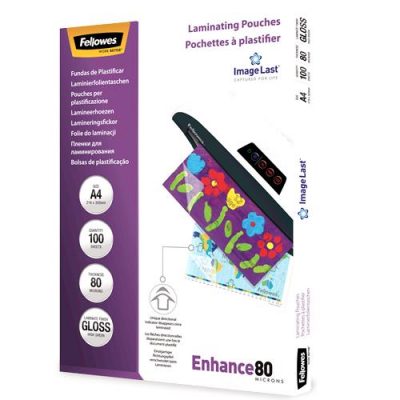 Laminators Pouch Imagelast/A4 80 100Gab 5306114 Fellowes