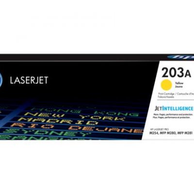 Toner Yellow 203A /M254Dw 1.3K/Cf542A Hp