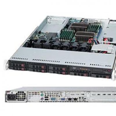 Servera Šasija 1U 600W/Cse-113Tq-600Wb Supermicro