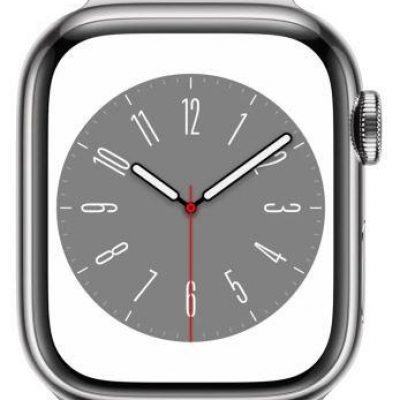 Smartwatch Series8 41Mm Cell./Steel/Silver Mnj83El/A Apple
