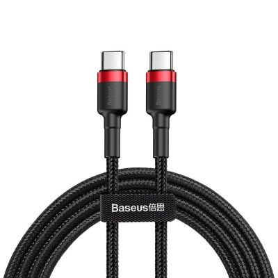 Kabelis Usb2 Uz Usb-C 1M/Sarkans/Melns Catklf-G91 Baseus