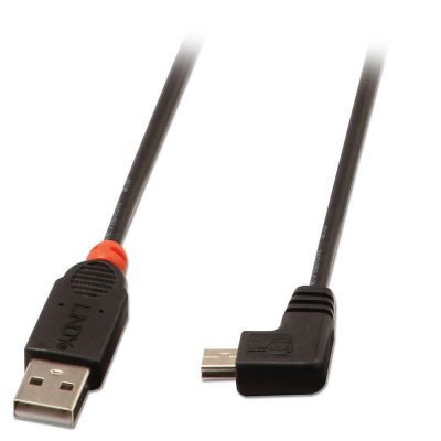 Kabelis Usb2 A Uz Mini-B 0,5 M/90 Degree 31970 Lindy