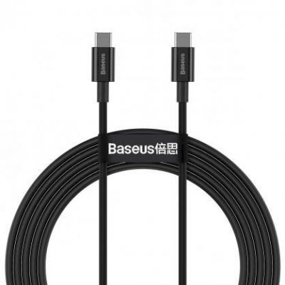 Kabelis Usb-C Uz Usb-C 1M/Black Catys-B01 Baseus