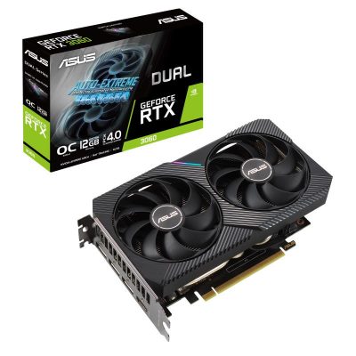 Vga Pcie16 Rtx3060 12Gb Gddr6/Dual-Rtx3060-O12G-V2 Asus