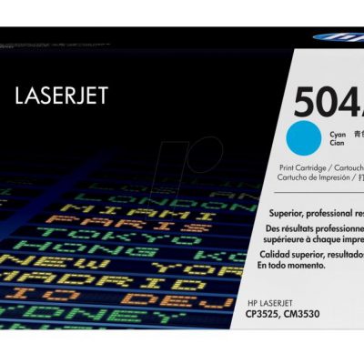 Toner Cyan 504A /Cp3525 7K/Ce251A Hp
