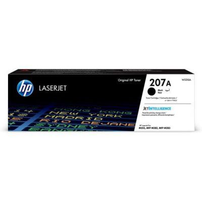 Toner Black 207A /M255/M282/1.35K W2210A Hp