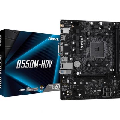 Mb Amd B550 Sam4 Matx/B550M-Hdv Asrock